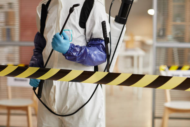 Professional Trauma Scene Cleanup technician working in Worley, ID